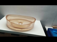 500*370*140mm Größe Glaswaschbecken ohne Überlauf