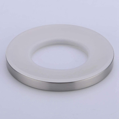 Chromierte Waschbecken-Zusatz-silberne Schiff-Wanne, die Ring For Home Bathroom anbringt