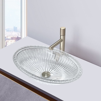 Einteilige formende Glasschiff-Wanne rollt lange 550mm kein Überlauf