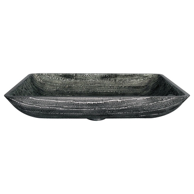 12mm Badezimmer-Waschbecken 16,5 Zoll-Art Rectangular Tempered-Glaswannen-Schüssel