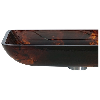 Rechteck-Schiff-Wanne moderne des Rechteck-Form-Waschbecken-groben Tuchs Farbschwarze