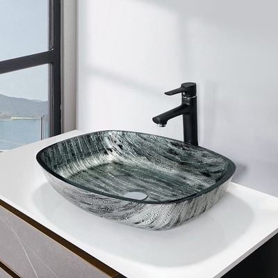 Längen-große rechteckige Schiff-Wanne des 45mm Abfluss-späteste Handwaschbecken-40mm