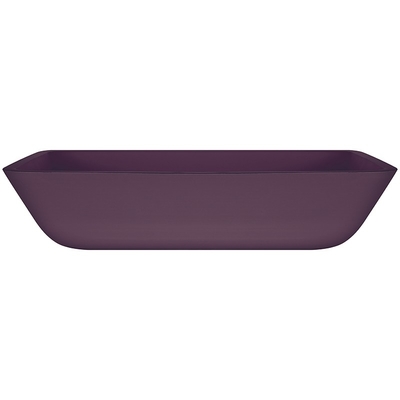Rechteckige Schiff-Badezimmer-Wanne saures Matt Purple Glass Countertop