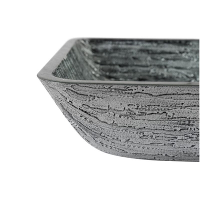 Titanschwarzes/Gray Bathroom Wash Basins L460 * W330 * rechteckige schwarze Schiff-Wanne H105mm