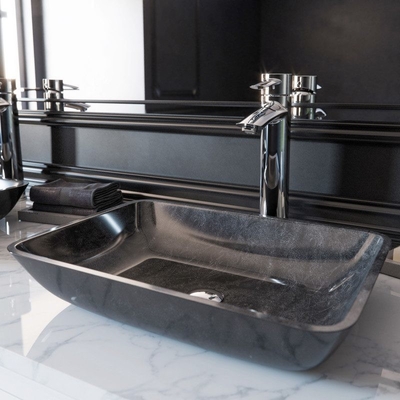 Dunkelgrüner Zoll Gray Onyx Handmade Rectangular der Badezimmer-Waschbecken-18