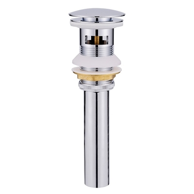 Silberne Abwasser-Abfluss-Pumpe 45mm Dia Washbasin Faucet Pop Up lassen chromiertes Silber ab