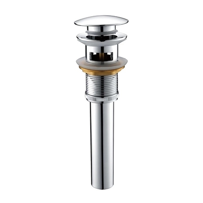 Silberne Abwasser-Abfluss-Pumpe 45mm Dia Washbasin Faucet Pop Up lassen chromiertes Silber ab