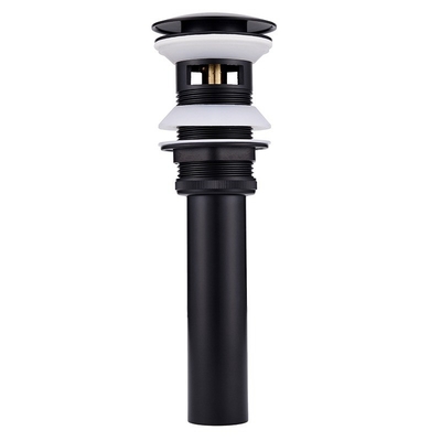 Knall herauf Wasser-Messing-Abfall-Abfluss-Pumpen-Hahn-Wannen-Becken-Waschbecken Matt Black Finish
