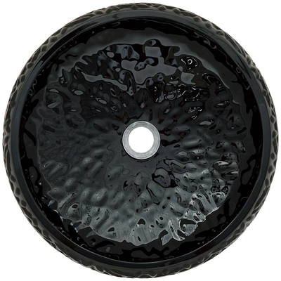 440mm Höhen-schwarze Badezimmer-Schiff-Wanne ringsum lackierten Außen-Crystal Ball Shape