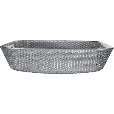 Hinaufkletternde quadratische Countertop-Badezimmer-Wanne chromierte galvanisierte farbige Handwaschbecken