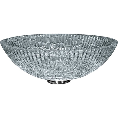 Runde schiff-Wannen-Schüssel Hotel-Crystal Wash Basinss 130mm künstlerische Glasfür Hauptbadezimmer