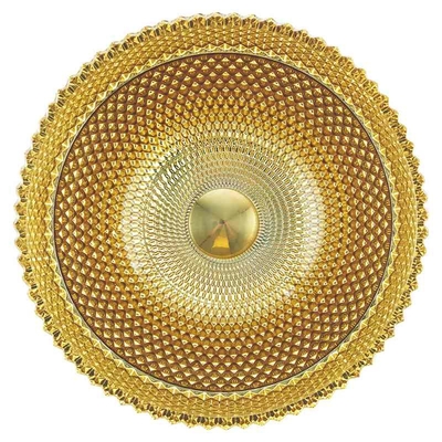 Goldfarbbadezimmer des 45mm Ablaufloch-sinkt Glaswaschbecken-18K für Haupthotel