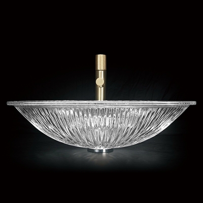 Einteilige formende Glasschiff-Wanne rollt lange 550mm kein Überlauf