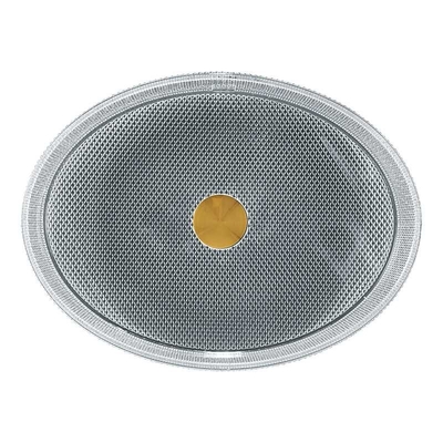 Europäische Art-ovalgeschnittene Glasschiff-Becken Crystal Clear Sink Oval Shaped