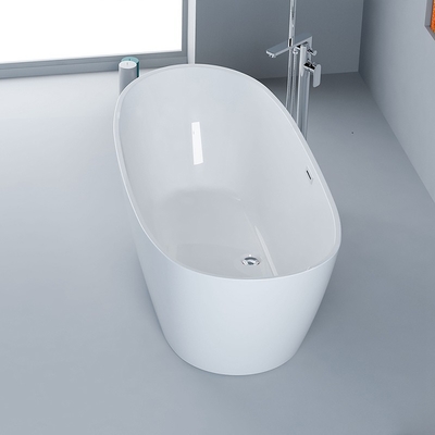 Leuchtende weiße, durchtränkende, freistehende Badewanne mit CE CUPC-Zertifizierung