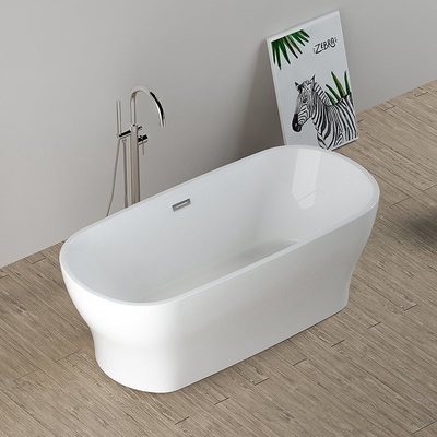 Acryl freistehender Tränkaufbau Badezimmer Umbau mit Überfluss Abfluss