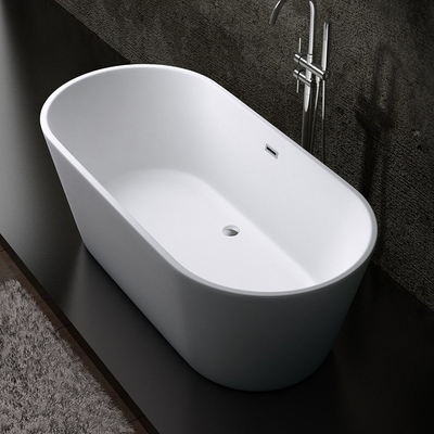 Nicht poröse weiße freistehende Acrylbadewanne für das Bad