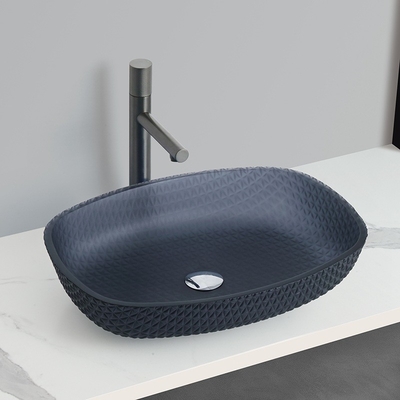 Auf dem Schreibtisch montierte Waschbecken für Badezimmer
