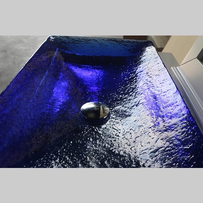 Verglasete Glasbad Waschbecken Himmelsblau Farbe 40kg Gewicht Gefäß Waschbecken
