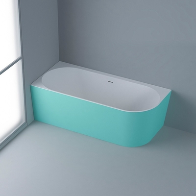 Matt Braun Langlebiges Einweichen Badewanne Frisches reines Acrylmaterial